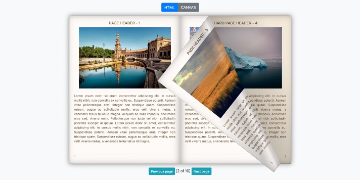 How to Create Dynamic 3D FlipBooks Using jQuery Library